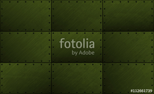 500x307 Green Military Grunge Seamless Metal Plate Texture With Rivet