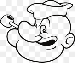 260x220 Popeye Olive Oyl Drawing Coloring Book Clip Art