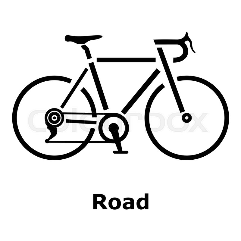 800x800 Road Bike Icon. Simple Illustration Of Road Bike Vector Icon For
