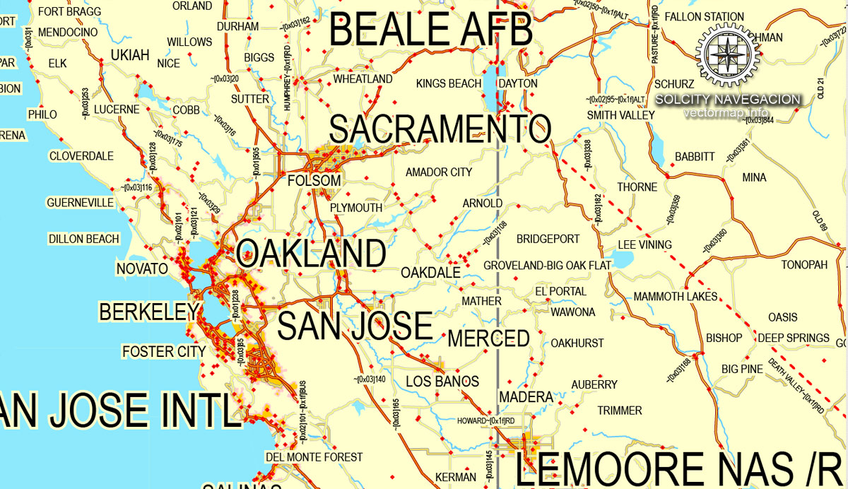 1200x692 Us + Canada Printable Vector Full Road Map Editable Adobe Illustrator