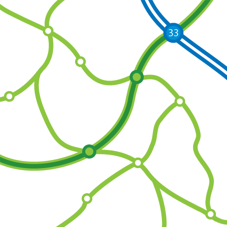 450x451 Creating Road Maps In Adobe Illustrator