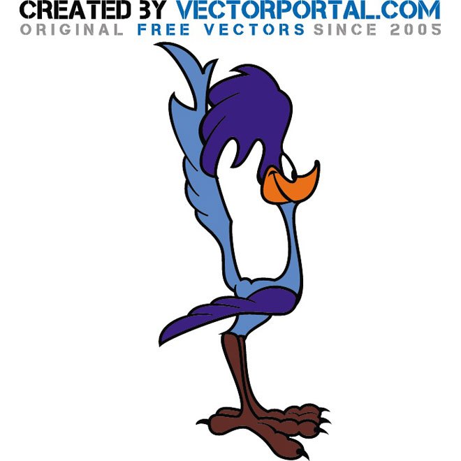 Road Runner Vector at GetDrawings | Free download