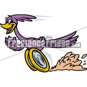 300x300 Roadrunner Mascot Vector Clipart Stock Artwork Road Runner. Bird