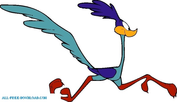 600x348 Road Runner 001 Free Vector In Encapsulated Postscript Eps ( .eps
