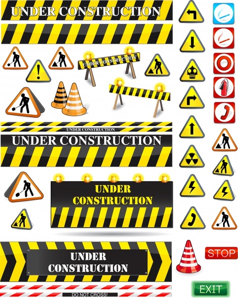 479x600 Caution Road Sign Flyer