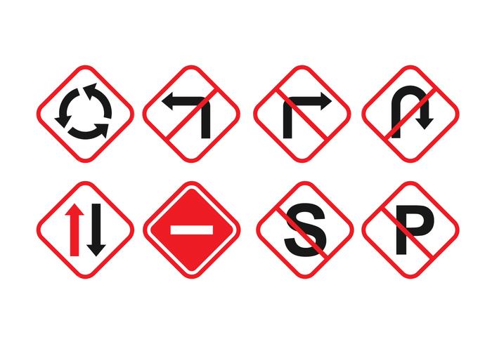 700x490 Road Sign Free Vector Art