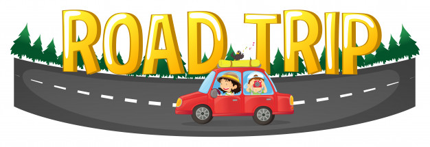 626x215 People Driving On The Road Trip Vector Free Download