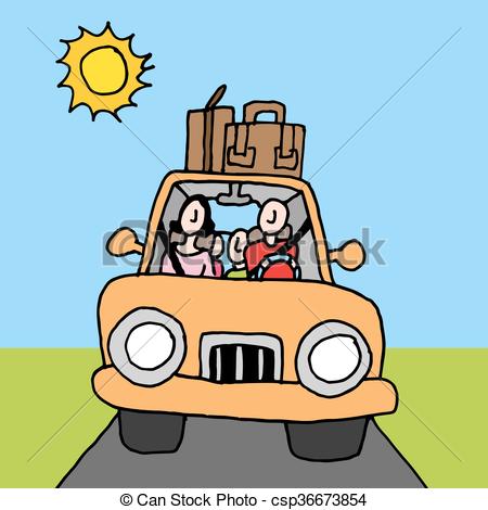 450x470 An Image Of A Family Car Road Trip.