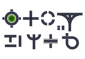 286x200 Road Free Vector Art