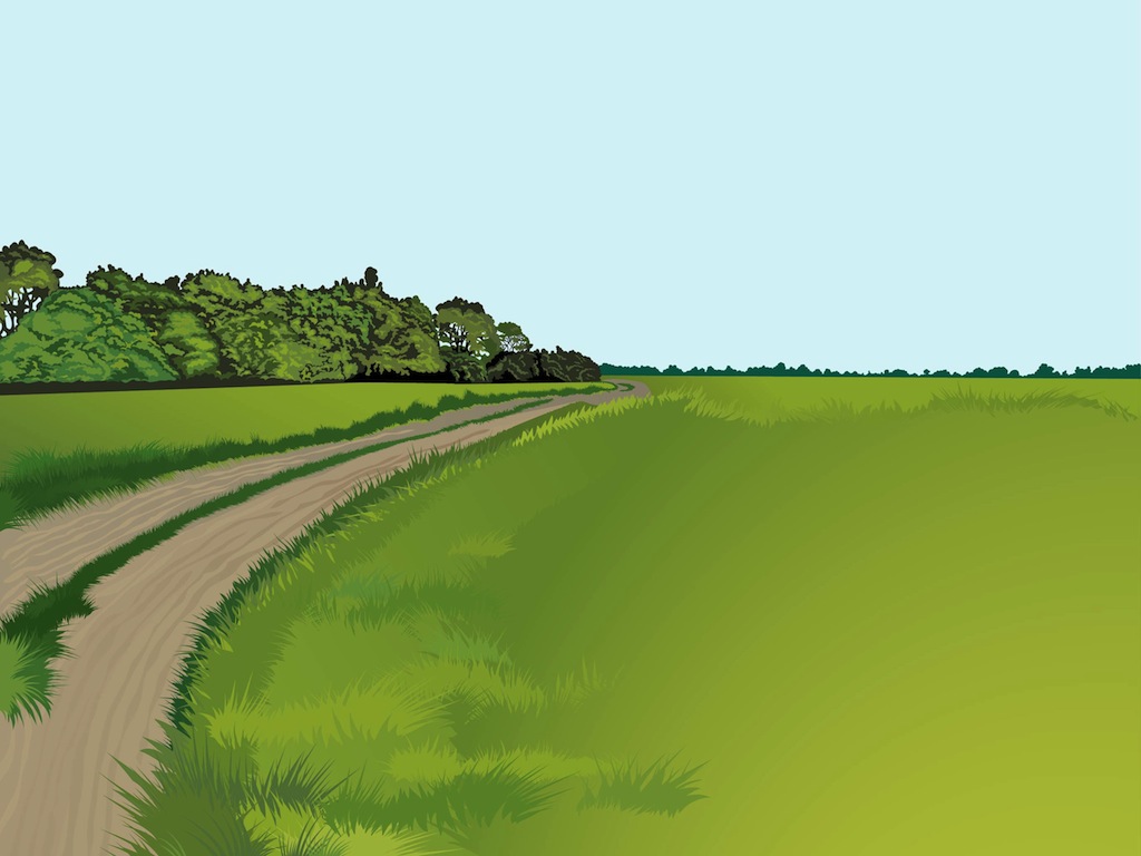 1024x768 Country Road Vector Free Vectors Ui Download