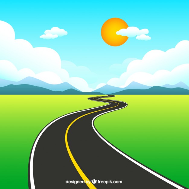 626x626 Rural Road Vector Free Download