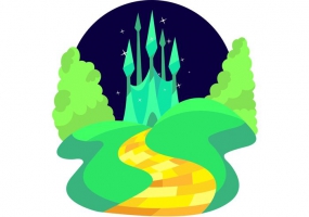 285x200 Brick Road Free Vector Graphic Art Free Download (Found 1,572