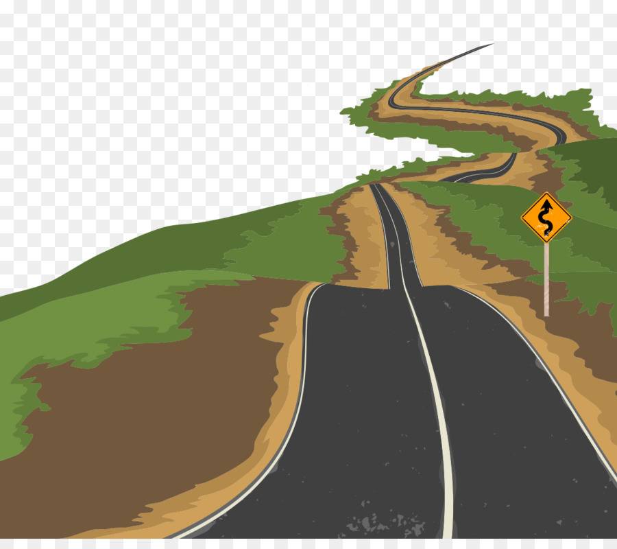 900x800 Road Euclidean Vector Illustration