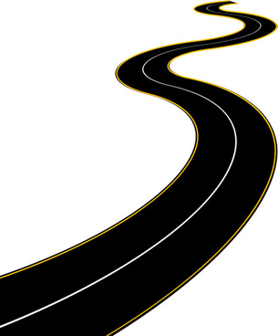 305x368 Vector Clipart Road