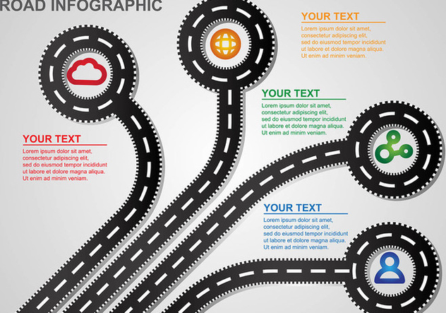 632x443 Roadmap Infographic Vector Free Vector Download 445949 Cannypic