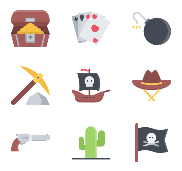 600x564 Robber Icons