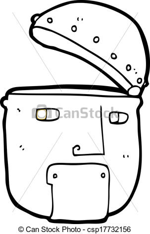 303x470 Cartoon Robot Head.