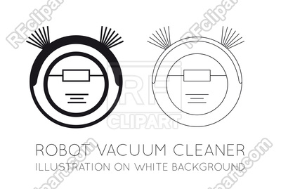 400x269 Robot Vacuum Cleaner Icon Vector Image Vector Artwork Of Icons
