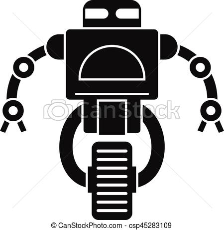 450x461 Machine Robot Icon, Simple Style. Machine Robot Icon. Simple