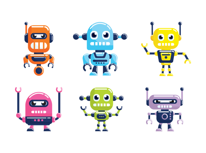 662x490 Ai Robot Vector