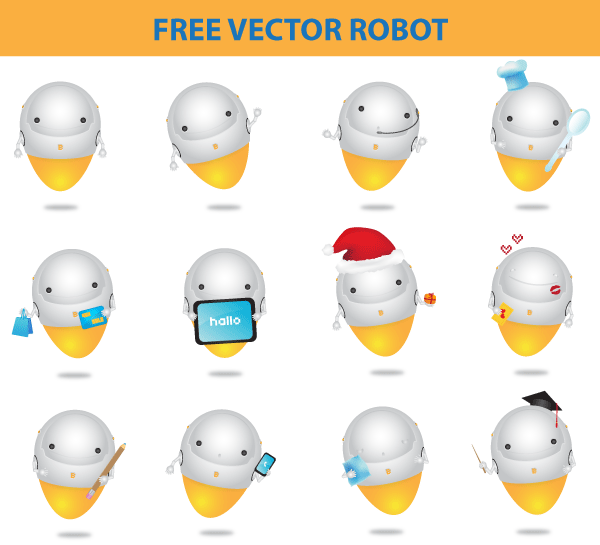 600x545 Free Free Vector Robots Psd Files, Vectors Amp Graphics