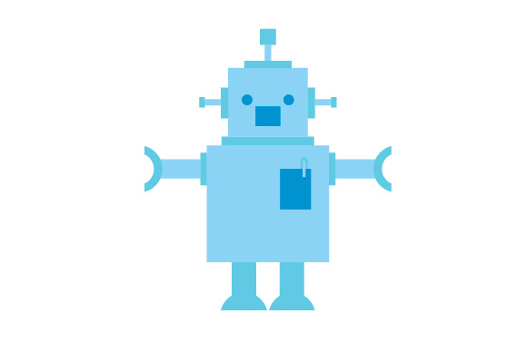 580x378 Robot Illustration Free Vector Set No Cost Royalty Free Stock