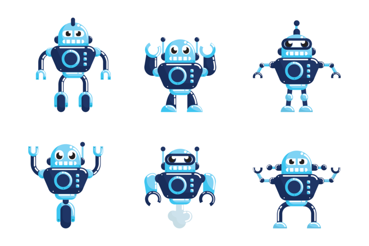 735x490 Ai Robot Vector