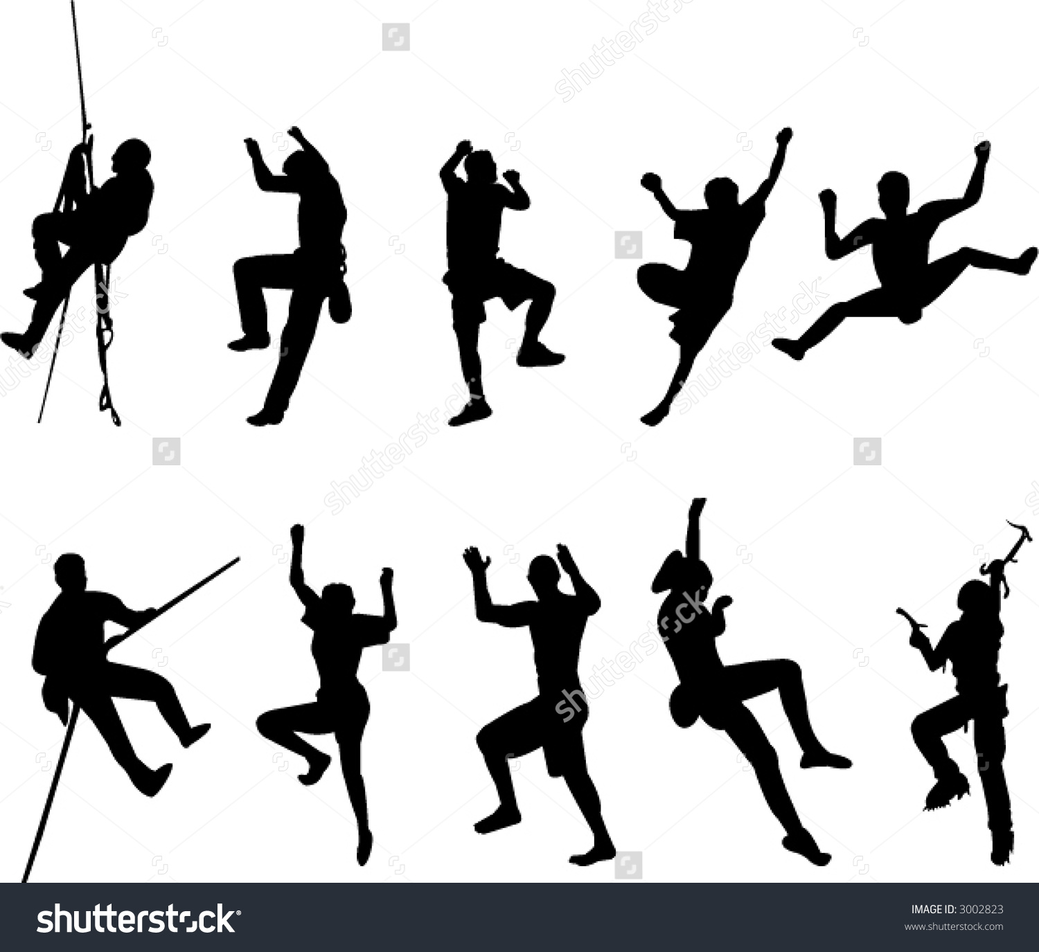 1500x1375 Rock Climbing Silhouette Clipart