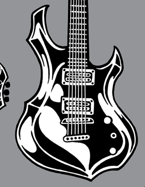 300x387 Rock And Roll Clipart Vector Genius