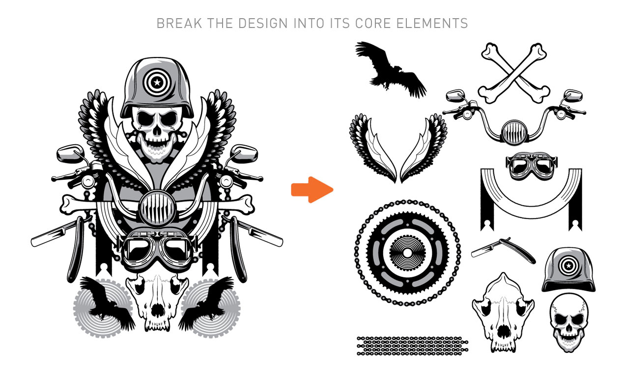 1270x770 Rock And Roll Vector Shirt Design