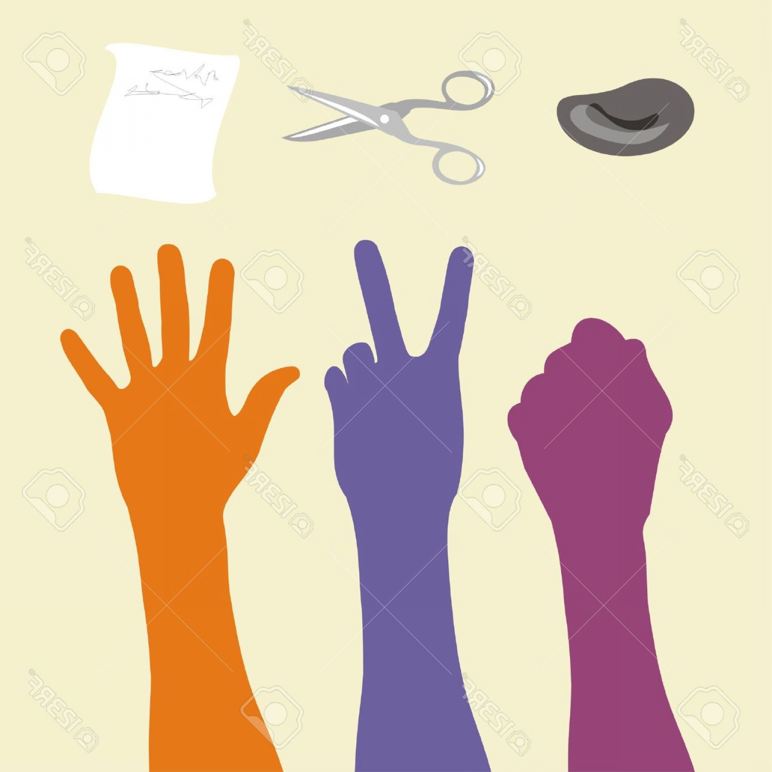 1560x1560 Photoillustration Rock Paper Scissors Game Hand Sign Lazttweet