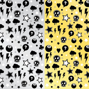 300x300 Punk Rock Pattern Vector