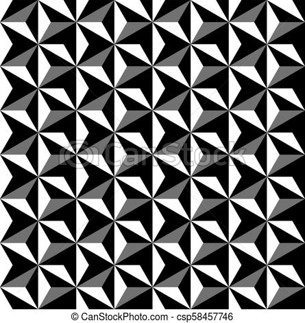 445x470 Seamless Asanoha Ornament Pattern. Rock Texture. Repeated