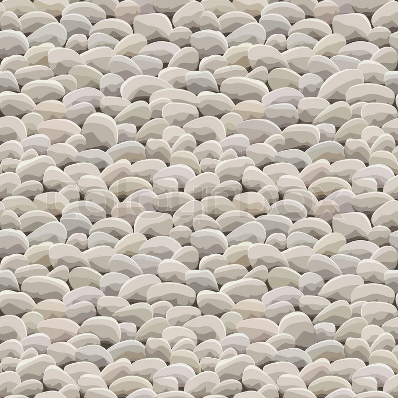 800x800 Vector Stone Rock Ground Seamless Background Pattern Stock