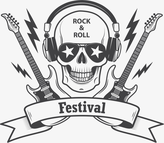 650x566 Rock Festival Vector, Rock Vector, Hand, Guitar Png And Vector For