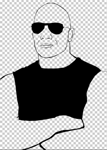361x506 The Rock Vector Art By Muazdesign