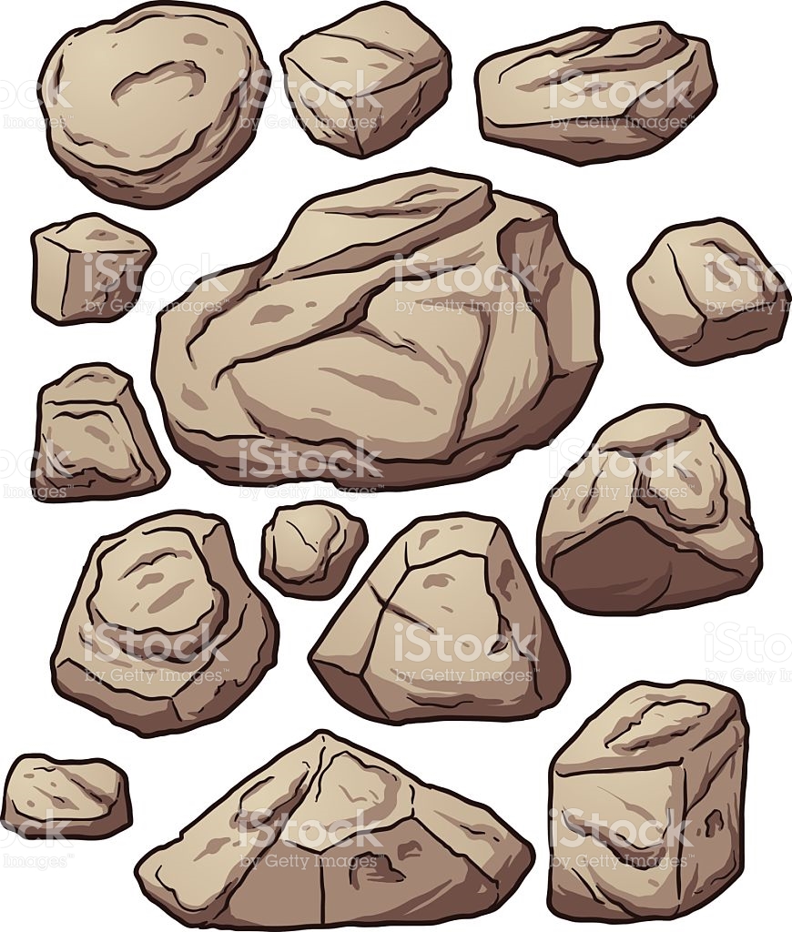 870x1024 Rock Clipart Vector