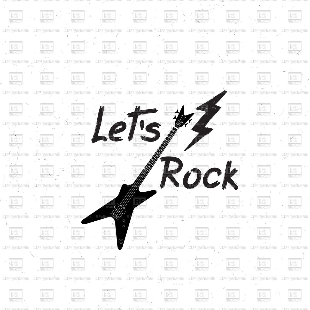 1200x1200 Rock Music Banner Vector Image Vector Artwork Of Music
