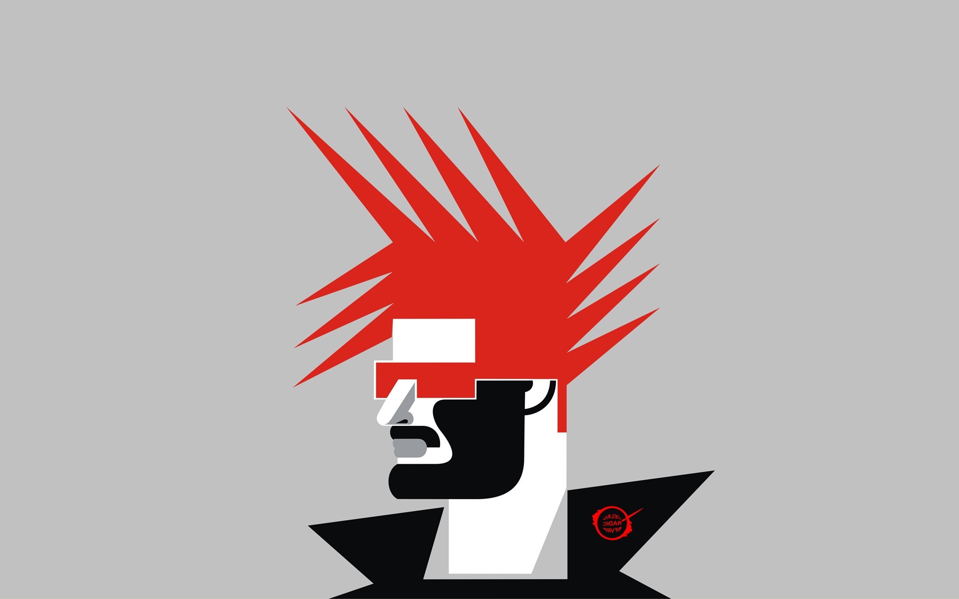 1920x1200 Fantasy Art Punk Rock Punk Red Character Vectors Vector Art