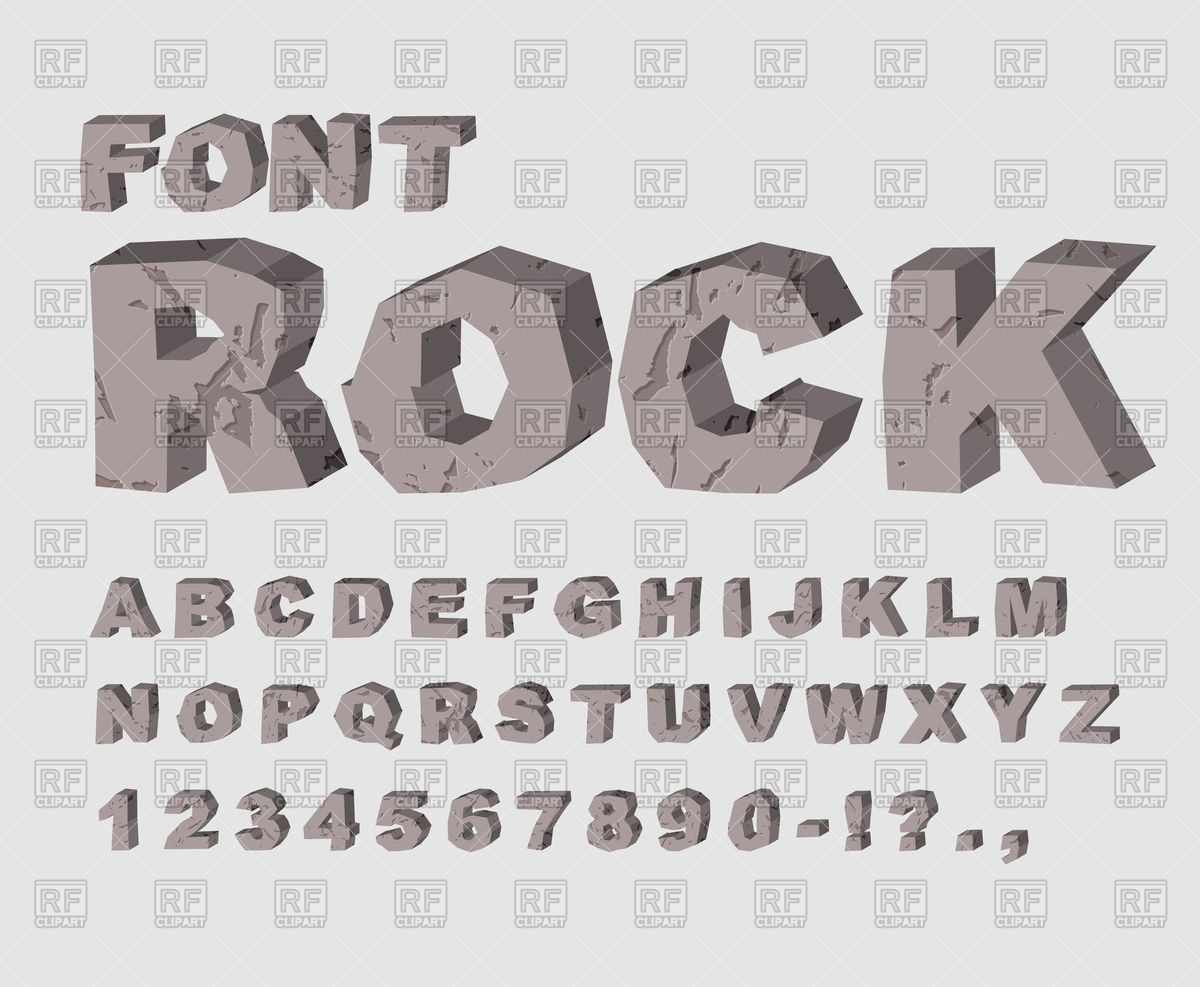 1200x987 Rock Clipart Vector