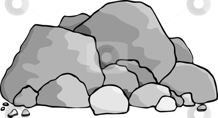 450x243 Clipart Rock Vector