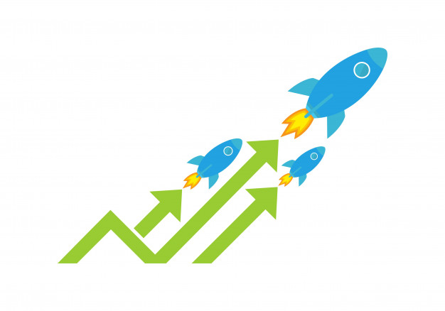 626x438 Competition Marketing Rocket Logo Vector Premium Download