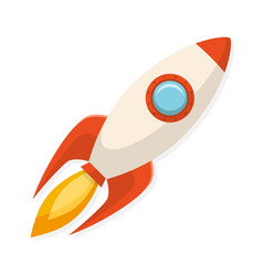 238x250 Cartoon Flat Design Rocket Ship Symbol Of Start Vector 15967908