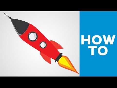 480x360 How To Make Rocket Vector In Adobe Illustrator