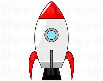 340x270 Rocket Vector Etsy