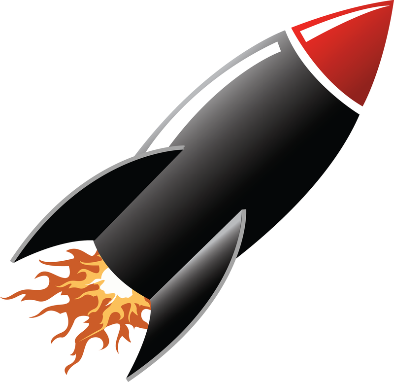 800x775 Space Rocket Vector 5