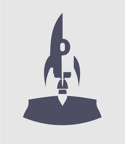 436x500 2274 Free Retro Rocket Vector Public Domain Vectors