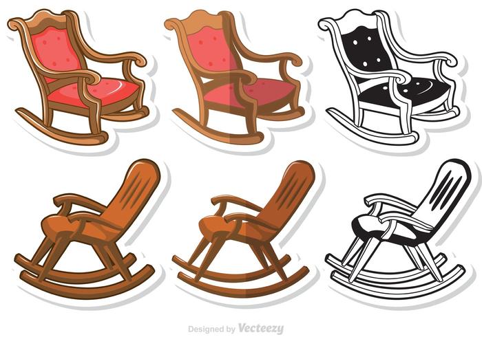 700x490 Rocking Chair Vectors Pack