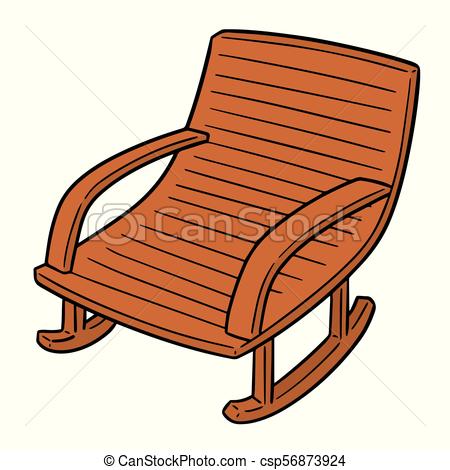 450x470 Vector Of Rocking Chair.