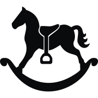 200x200 Rocking Horse Icons Noun Project